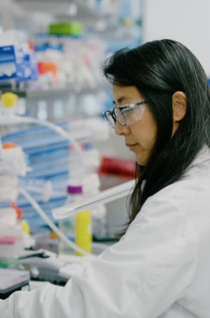 nemorph scientist in lab